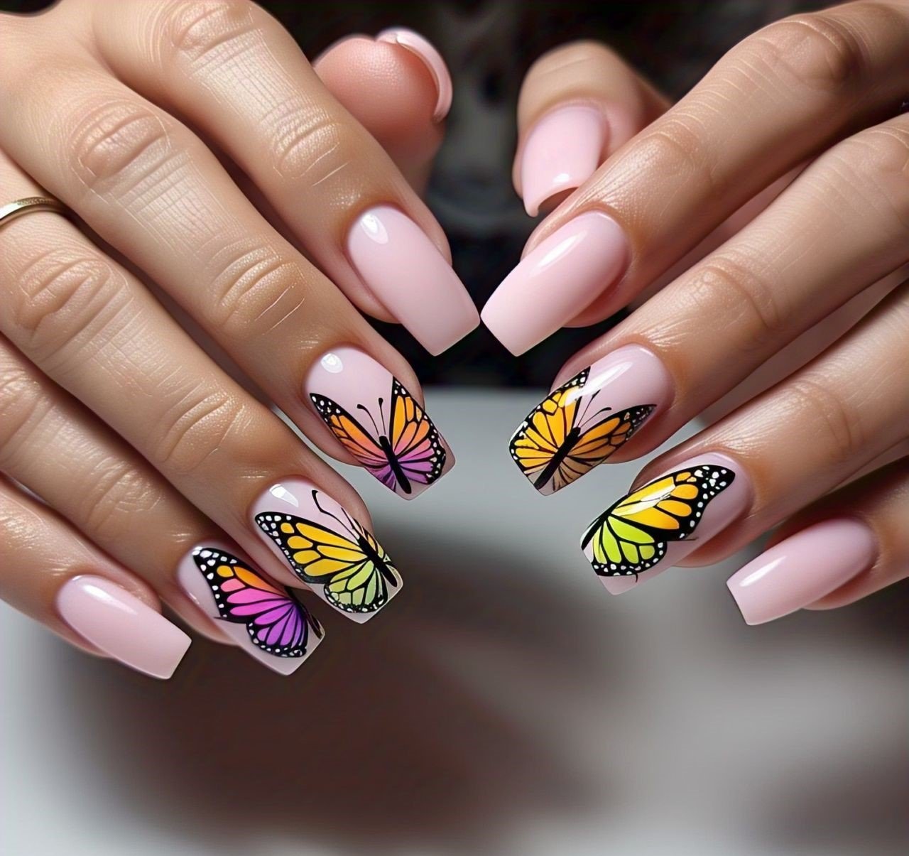 Butterfly Nails