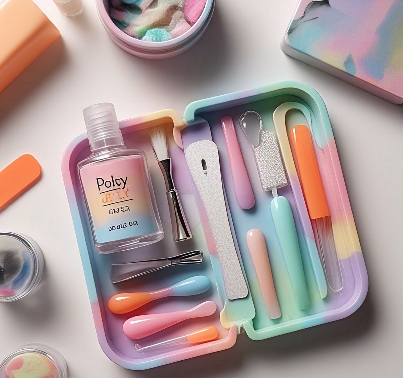  Professional Poly Gel Nail Kit