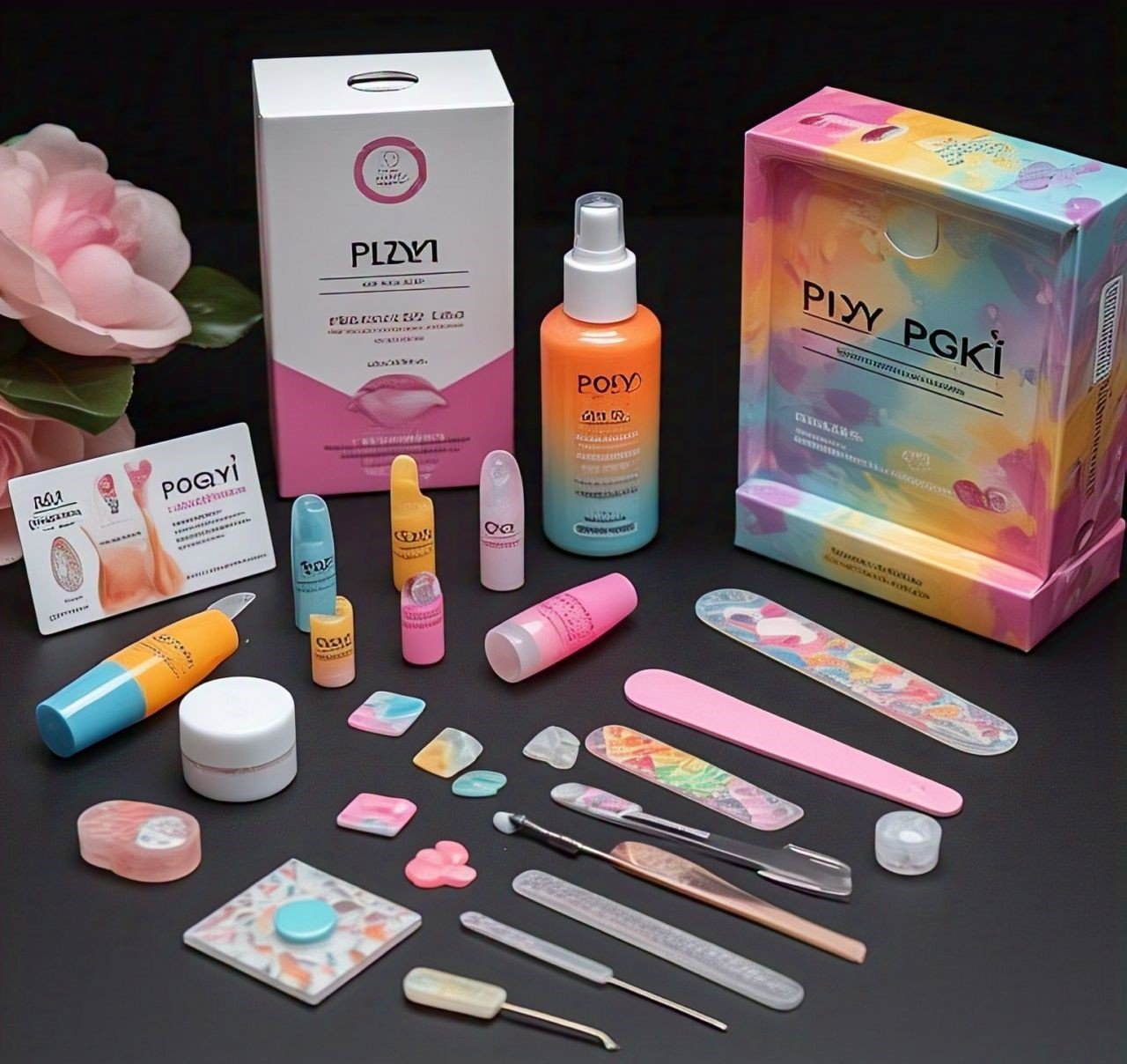 Professional Poly Gel Nail Kit